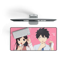 Load image into Gallery viewer, My Senpai is Annoying Mouse Pad (Desk Mat) On Desk