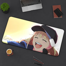 Load image into Gallery viewer, Ya Boy Kongming! Eiko Tsukimi Mouse Pad (Desk Mat) With Laptop
