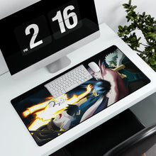 Load image into Gallery viewer, Anime Naruto Mouse Pad (Desk Mat) With Laptop