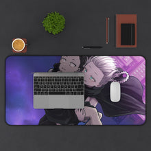 Load image into Gallery viewer, Call of the Night Mouse Pad (Desk Mat) With Laptop