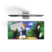 Load image into Gallery viewer, Girls und Panzer Mouse Pad (Desk Mat) On Desk