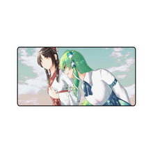Load image into Gallery viewer, Reimu Hakurei & Sanae Kochiya Mouse Pad (Desk Mat)