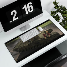 Load image into Gallery viewer, Girls und Panzer group Mouse Pad (Desk Mat) With Laptop