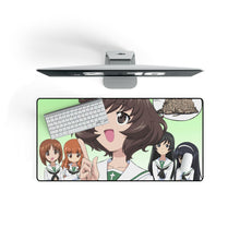 Load image into Gallery viewer, Girls und Panzer Mouse Pad (Desk Mat) On Desk