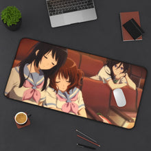 Load image into Gallery viewer, Sound! Euphonium Kumiko Oumae, Reina Kousaka, Asuka Tanaka Mouse Pad (Desk Mat) On Desk