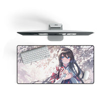 Load image into Gallery viewer, Anime Girl Mouse Pad (Desk Mat) On Desk