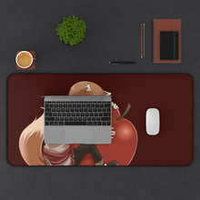 Load image into Gallery viewer, Spice And Wolf Mouse Pad (Desk Mat) With Laptop