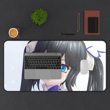 Load image into Gallery viewer, Is It Wrong To Try To Pick Up Girls In A Dungeon? Mouse Pad (Desk Mat) With Laptop