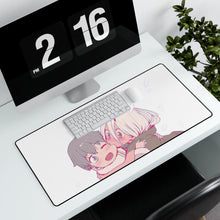 Load image into Gallery viewer, Darling in the FranXX Mouse Pad (Desk Mat) With Laptop