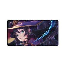 Load image into Gallery viewer, Mona, Genshin Impact, Art, Mouse Pad (Desk Mat)