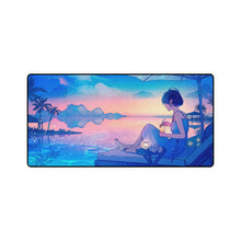 Load image into Gallery viewer, Anime Girl Beach Resort Mouse Pad (Desk Mat)