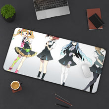 Load image into Gallery viewer, Kiznaiver Chidori Takashiro, Noriko Sonozaki, Niko Niiyama, Honoka Maki Mouse Pad (Desk Mat) On Desk