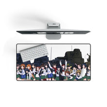 Load image into Gallery viewer, Girls und Panzer Mouse Pad (Desk Mat) On Desk