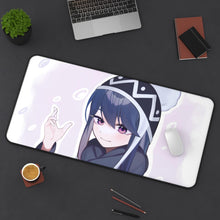 Load image into Gallery viewer, Laid-Back Camp Mouse Pad (Desk Mat) On Desk