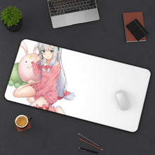Load image into Gallery viewer, EroManga-Sensei Mouse Pad (Desk Mat) On Desk