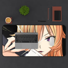 Load image into Gallery viewer, Erina Nakiri Mouse Pad (Desk Mat) With Laptop