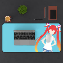 Load image into Gallery viewer, Gonna be the Twin-Tail!! Mouse Pad (Desk Mat) With Laptop