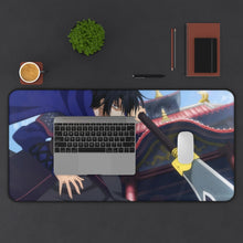 Load image into Gallery viewer, Yona Of The Dawn Mouse Pad (Desk Mat) With Laptop