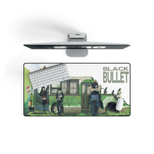 Load image into Gallery viewer, Black Bullet Mouse Pad (Desk Mat) On Desk
