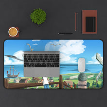 Load image into Gallery viewer, Monkey D. Luffy Mouse Pad (Desk Mat) With Laptop