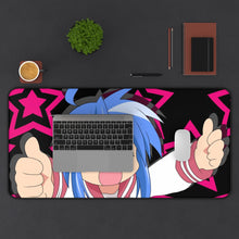 Load image into Gallery viewer, Lucky Star Konata Izumi Mouse Pad (Desk Mat) With Laptop