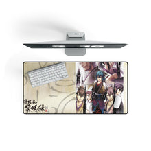 Load image into Gallery viewer, Hakuouki Shinsengumi Kitan Mouse Pad (Desk Mat) On Desk