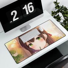 Load image into Gallery viewer, Anime Girl Mouse Pad (Desk Mat) With Laptop