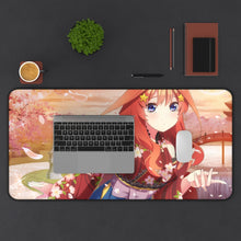 Load image into Gallery viewer, The Quintessential Quintuplets Itsuki Nakano Mouse Pad (Desk Mat) With Laptop