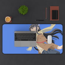 Load image into Gallery viewer, Rascal Does Not Dream Of Bunny Girl Senpai Mouse Pad (Desk Mat) With Laptop