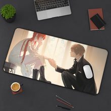 Load image into Gallery viewer, Will You Be Mine? Mouse Pad (Desk Mat) On Desk