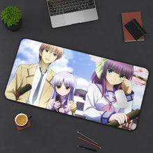Load image into Gallery viewer, Angel Beats! Kanade Tachibana, Yuri Nakamura, Yuzuru Otonashi Mouse Pad (Desk Mat) On Desk