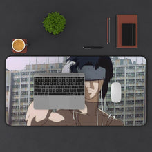 Load image into Gallery viewer, Ghost In The Shell Mouse Pad (Desk Mat) With Laptop