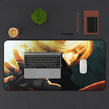 Load image into Gallery viewer, Anime FullMetal Alchemist Mouse Pad (Desk Mat) With Laptop