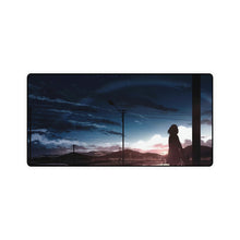 Load image into Gallery viewer, Anime Girl Silhouette Sunrise Mouse Pad (Desk Mat)