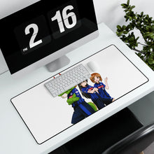 Load image into Gallery viewer, Girls und Panzer Mouse Pad (Desk Mat) With Laptop