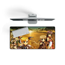 Load image into Gallery viewer, Magical Girl Lyrical Nanoha Mouse Pad (Desk Mat) On Desk