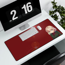 Load image into Gallery viewer, Girls und Panzer Mouse Pad (Desk Mat) With Laptop