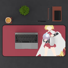 Load image into Gallery viewer, Trinity Seven Mira Yamana Mouse Pad (Desk Mat) With Laptop