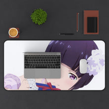 Load image into Gallery viewer, EroManga-Sensei Mouse Pad (Desk Mat) With Laptop