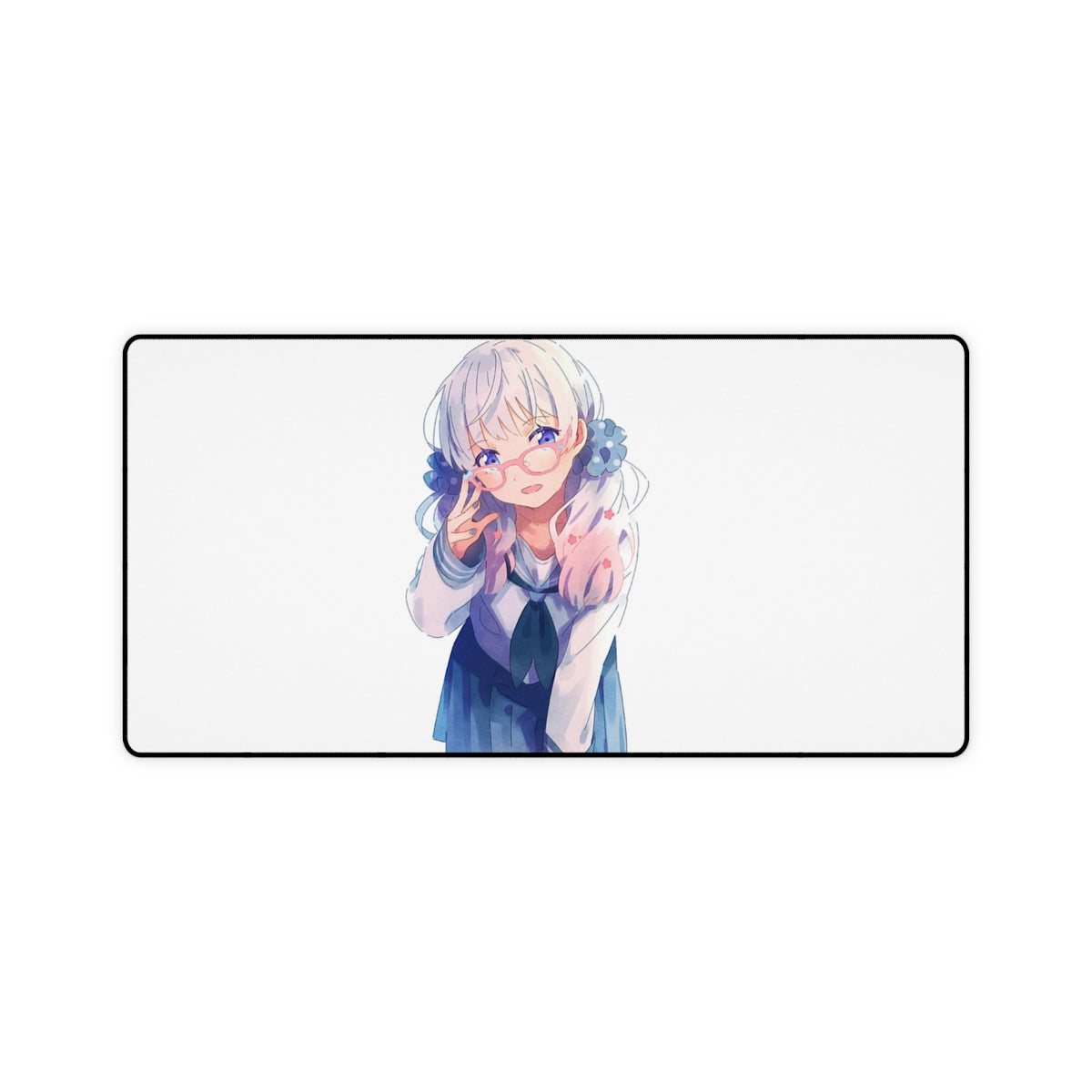 Anime Girl Mouse Pad (Desk Mat) Anime Desk Mat