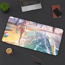 Load image into Gallery viewer, Paradise Breeze Mouse Pad (Desk Mat) On Desk