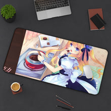 Load image into Gallery viewer, Os-tan Mouse Pad (Desk Mat) On Desk