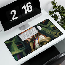Load image into Gallery viewer, Makise Kurisu Mouse Pad (Desk Mat) With Laptop