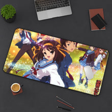 Load image into Gallery viewer, The Melancholy Of Haruhi Suzumiya 8k Mouse Pad (Desk Mat) On Desk