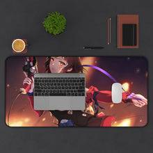Load image into Gallery viewer, Kabaneri Of The Iron Fortress Mouse Pad (Desk Mat) With Laptop