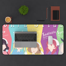 Load image into Gallery viewer, Blend S Maika Sakuranomiya, Kaho Hinata, Mafuyu Hoshikawa, Hideri Kanzaki, Miu Amano Mouse Pad (Desk Mat) With Laptop
