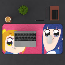 Load image into Gallery viewer, Pop Team Epic Mouse Pad (Desk Mat) With Laptop