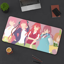 Load image into Gallery viewer, The Quintessential Quintuplets Miku Nakano, Itsuki Nakano, Nino Nakano, Yotsuba Nakano, Ichika Nakano Mouse Pad (Desk Mat) On Desk