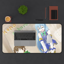 Load image into Gallery viewer, KonoSuba - God’s Blessing On This Wonderful World!! Mouse Pad (Desk Mat) With Laptop