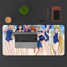 Load image into Gallery viewer, To Love-Ru Mouse Pad (Desk Mat) With Laptop